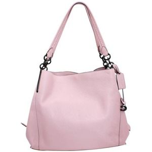 COACH Dalton31 Aura Pink Pebbled Leather Shoulder Bag 73545 Aprox size 10.5×15×5